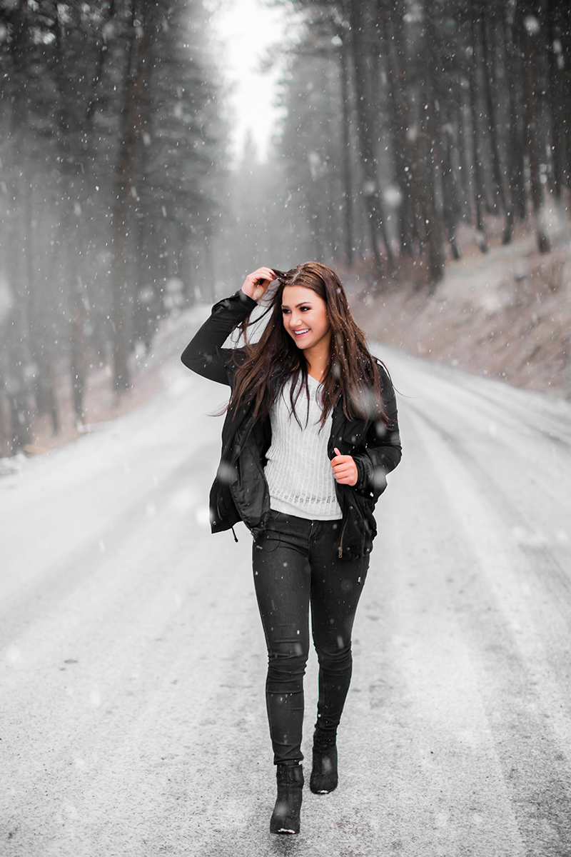 Girl in Snow